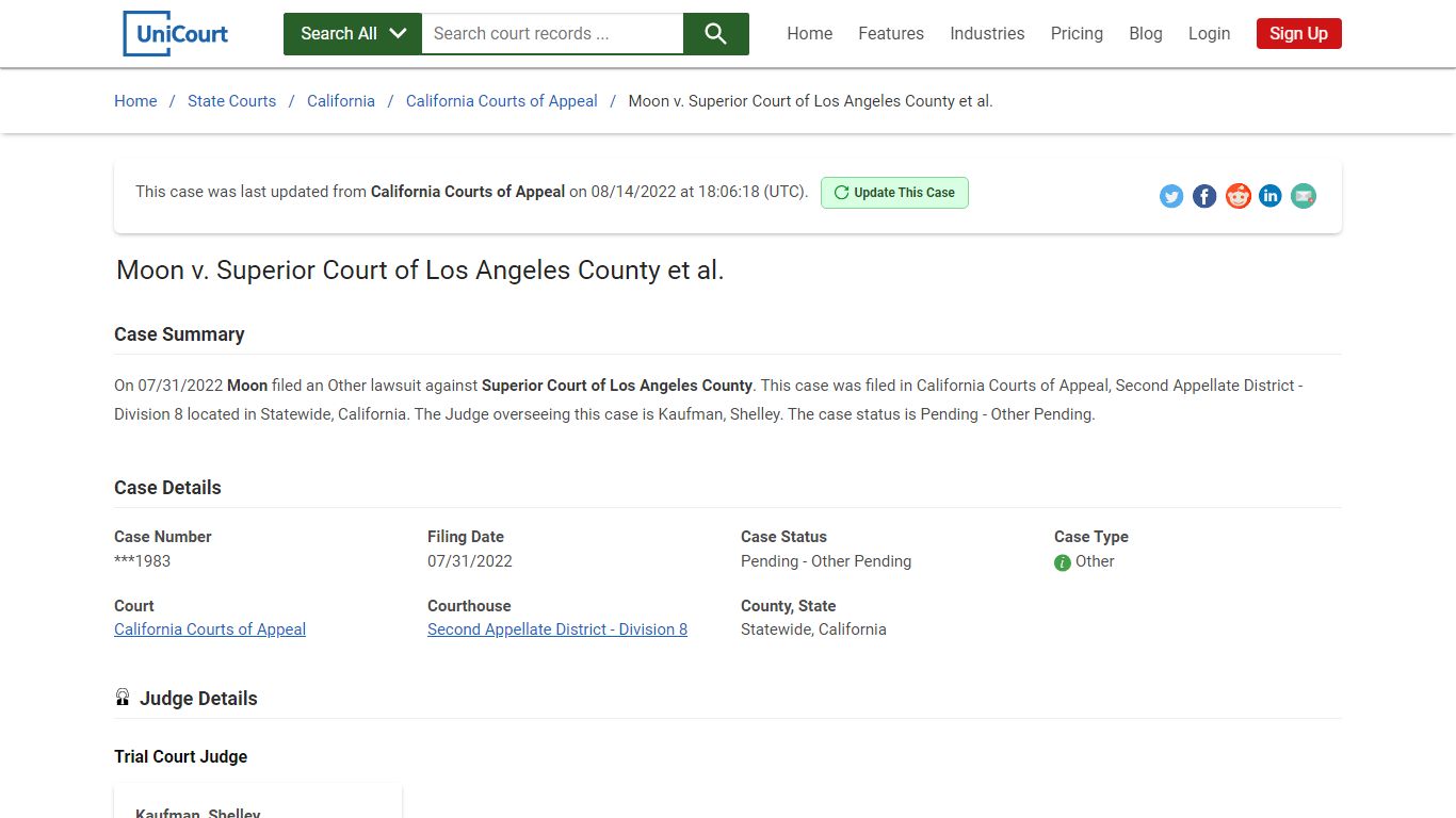 Moon v. Superior Court of Los Angeles County et al.
